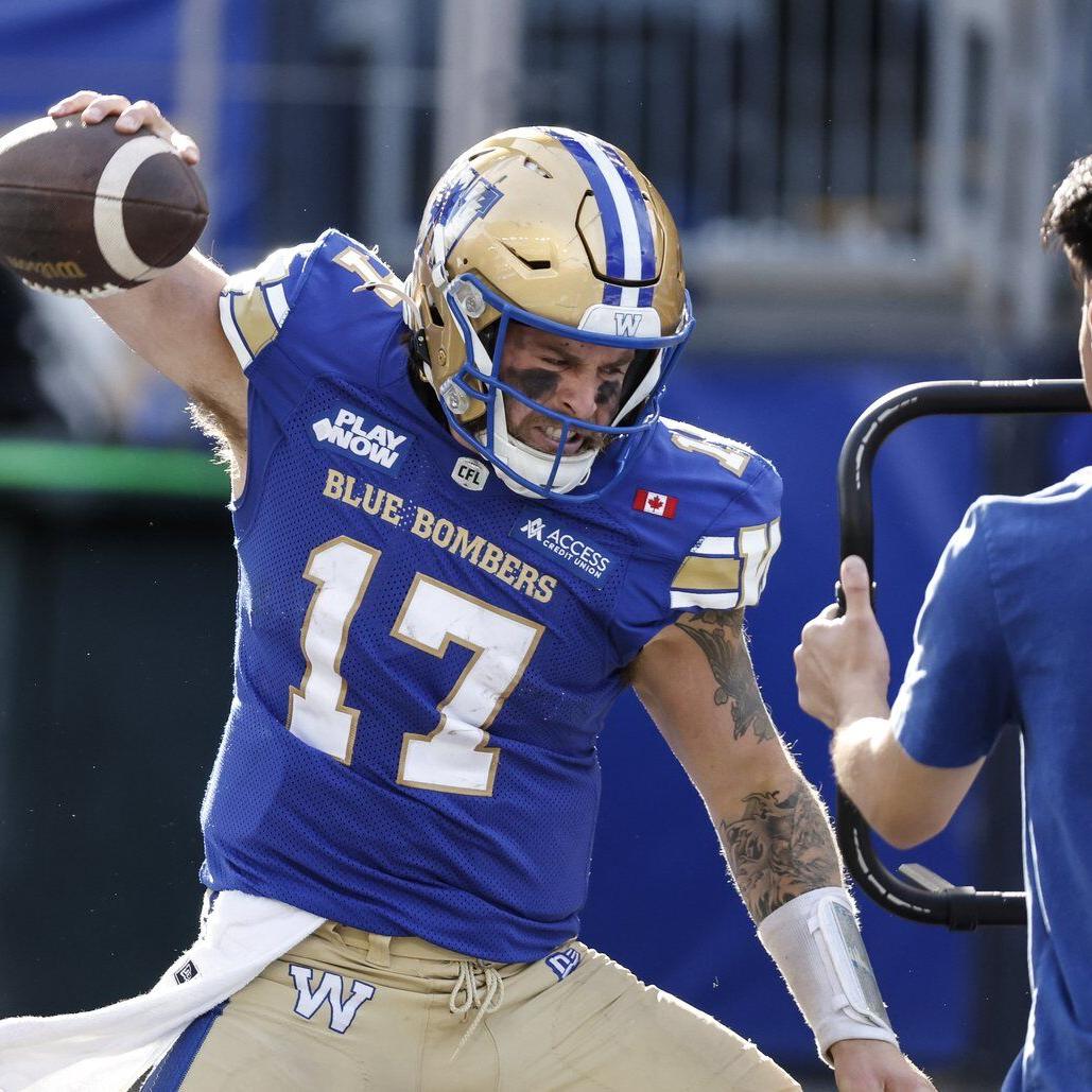 Bombers beat Alouettes 19-10, but lose backup QB Streveler to injury